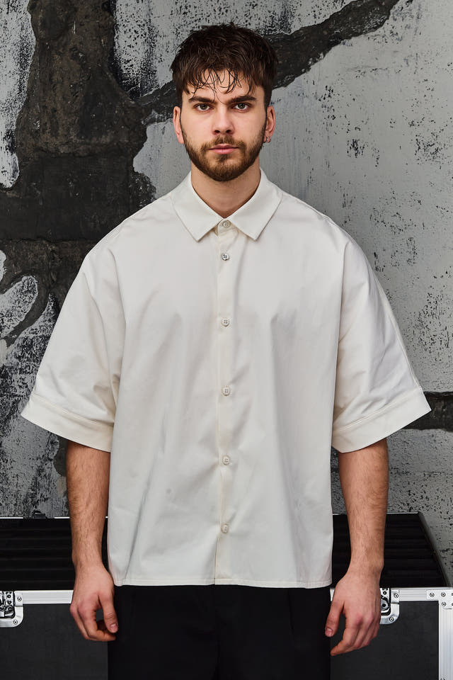 Wicked33 Base oversized shirt in ecru (off-white)