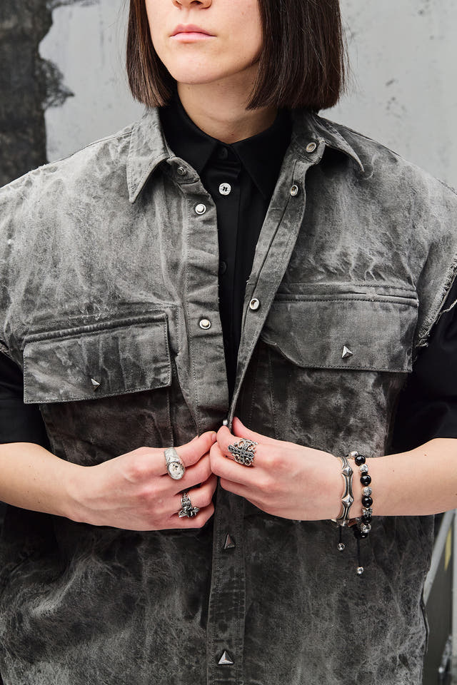 Wicked33 Ash streetwear vest