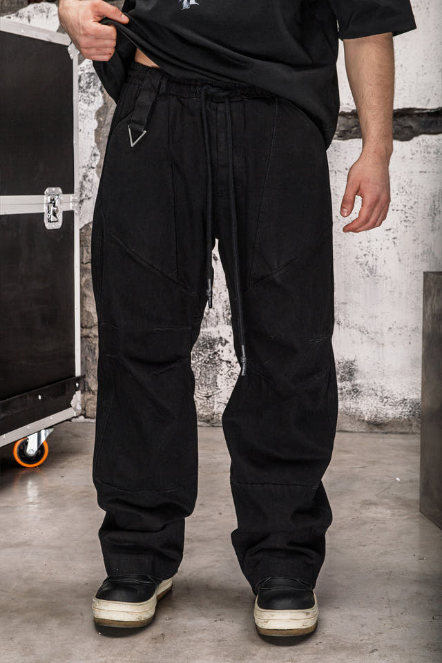Wicked33 Flex streetwear pants in black
