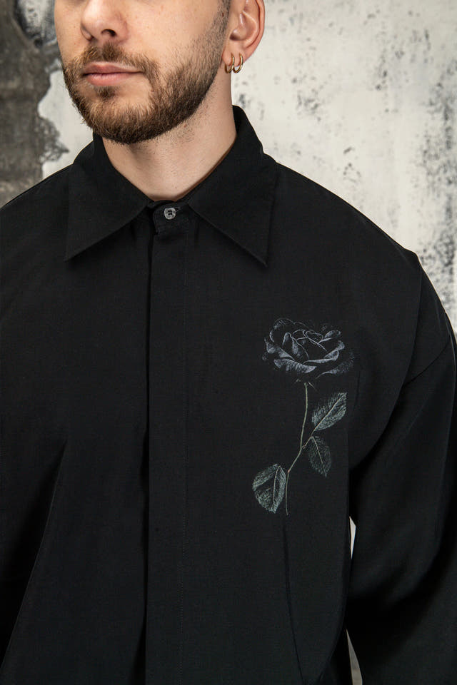 BLACK ROSE SHIRT