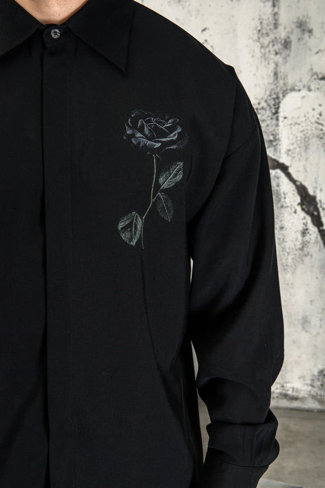 BLACK ROSE SHIRT