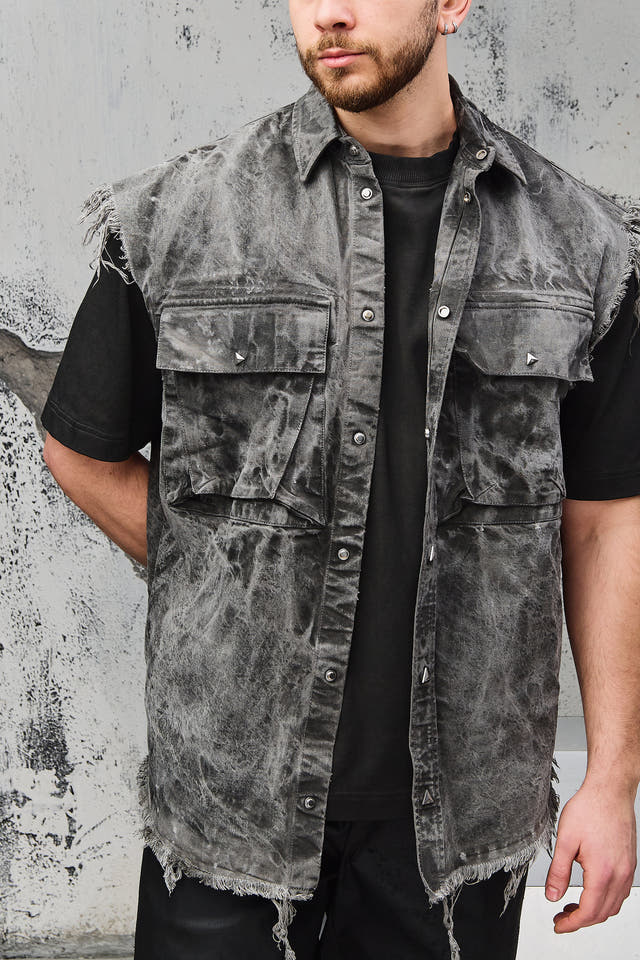 Wicked33 Ash streetwear vest