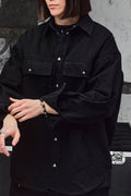Wicked33 Blackcore streetwear jacket in black