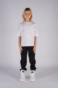 Wicked33 W33 oversized t-shirt in white / Black, oversized WICKED 33 back print