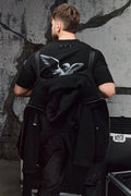 Wicked33 Boldest oversized hoodie in black, oversized silhouette with asymmetrical front zipper for a distinctive
