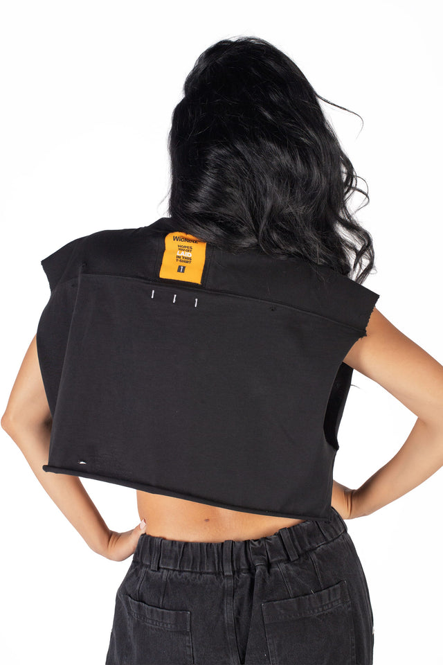 MINUS CROP T-SHIRT