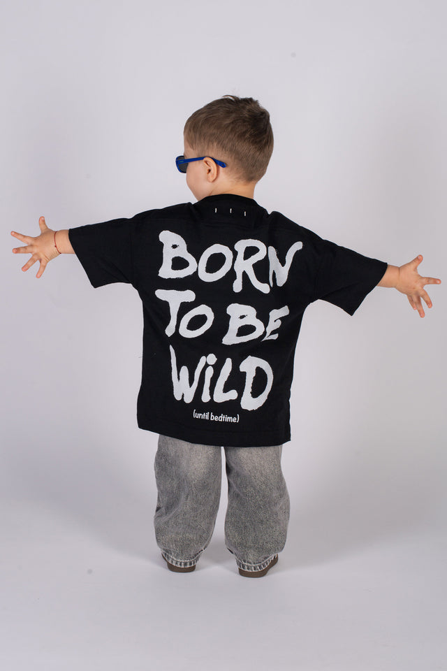 BORN WILD T-SHIRT