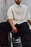 Wicked33 Base oversized shirt in ecru (off-white)