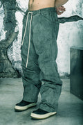 Wicked33 Drift streetwear pants in washed gray