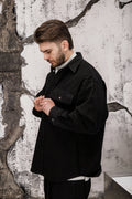 Wicked33 Blackcore streetwear jacket in black