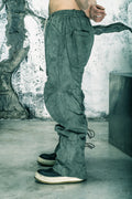 Wicked33 Drift streetwear pants in washed gray