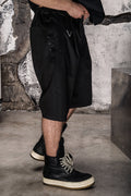 Wicked33 Vector shorts in black
