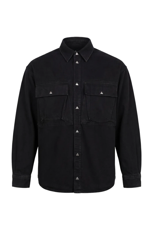 Wicked33 Blackcore streetwear jacket in black
