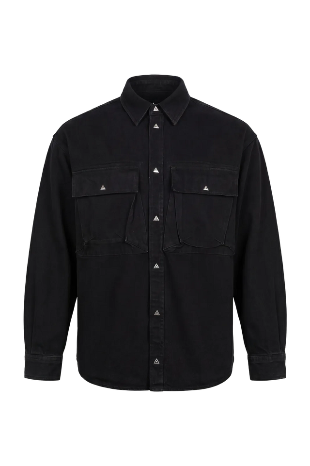 Wicked33 Blackcore streetwear jacket in black