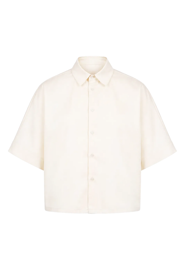 Wicked33 Base oversized shirt in ecru (off-white)