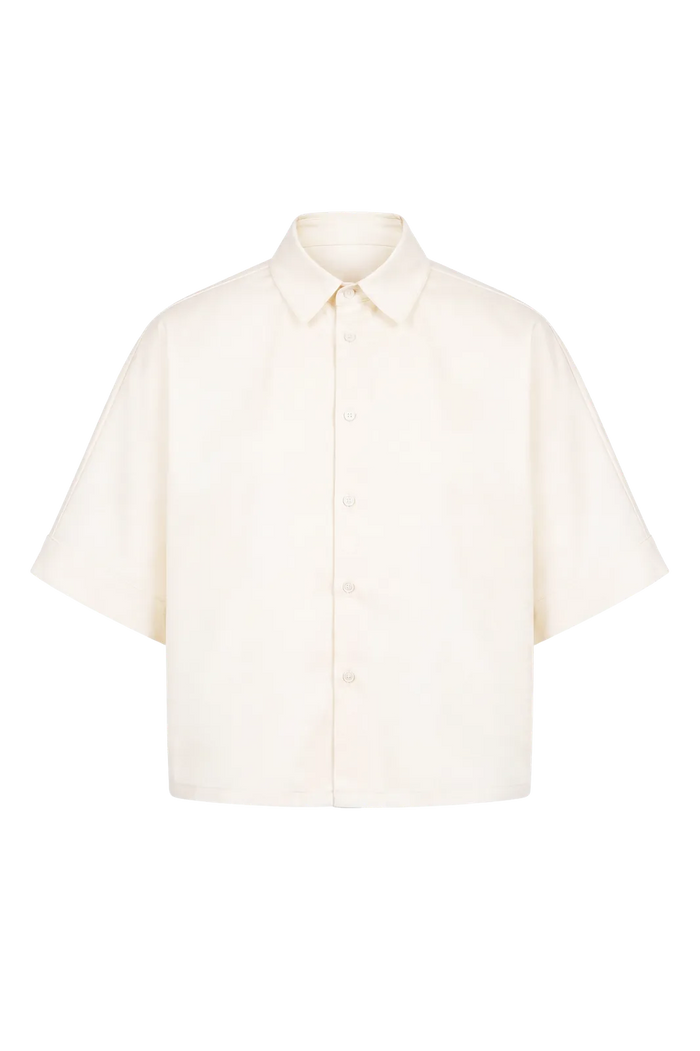 Wicked33 Base oversized shirt in ecru (off-white)