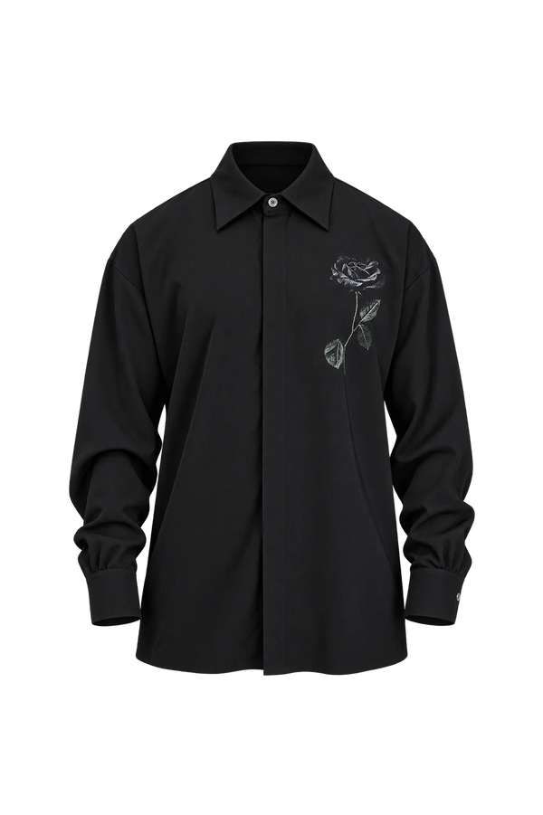 BLACK ROSE SHIRT