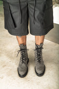 Grey boots